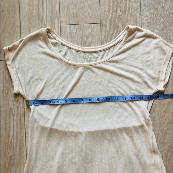 American Eagle Outfitters Cream Happy Hour Tee - Picture 3 of 10
